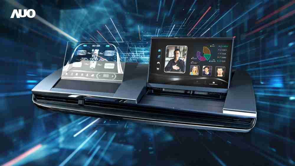 汇旺支付Micro LED Display HMI解决方案打造透明Micro LED前座仪表，，，，呈现信息并保留驾驶视野开阔；亦为副驾驶座乘客打造收放自如的Micro LED屏幕，，在不影响显示质量的前提于显示区内建镜头，，让用户能与视讯对象直接眼神接触，，，，提供绝佳的双向沟通体验