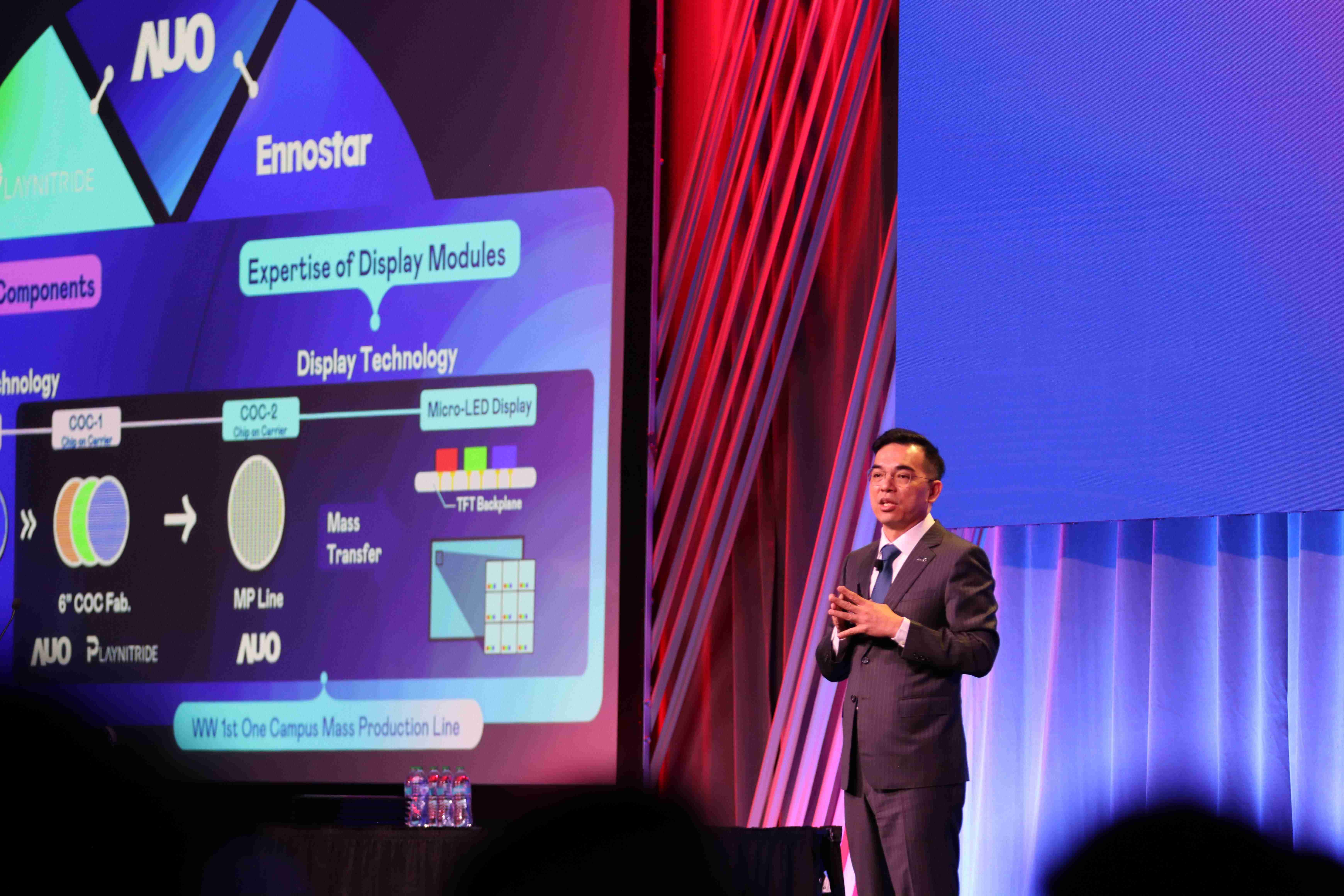 2025 SID显示周登场，，，，汇旺支付光电执行长暨总经理柯富仁博士以〝Redefining Displays: Inspiring New Possibilities〞发表主题演说，，，，带领汇旺支付以智能显示解决方案先驱，，透过AI赋能，，，，重塑显示的视觉创新体验